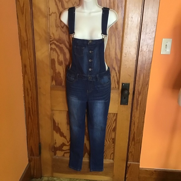 Wax Jean Blue Denim Overalls - Picture 4 of 8